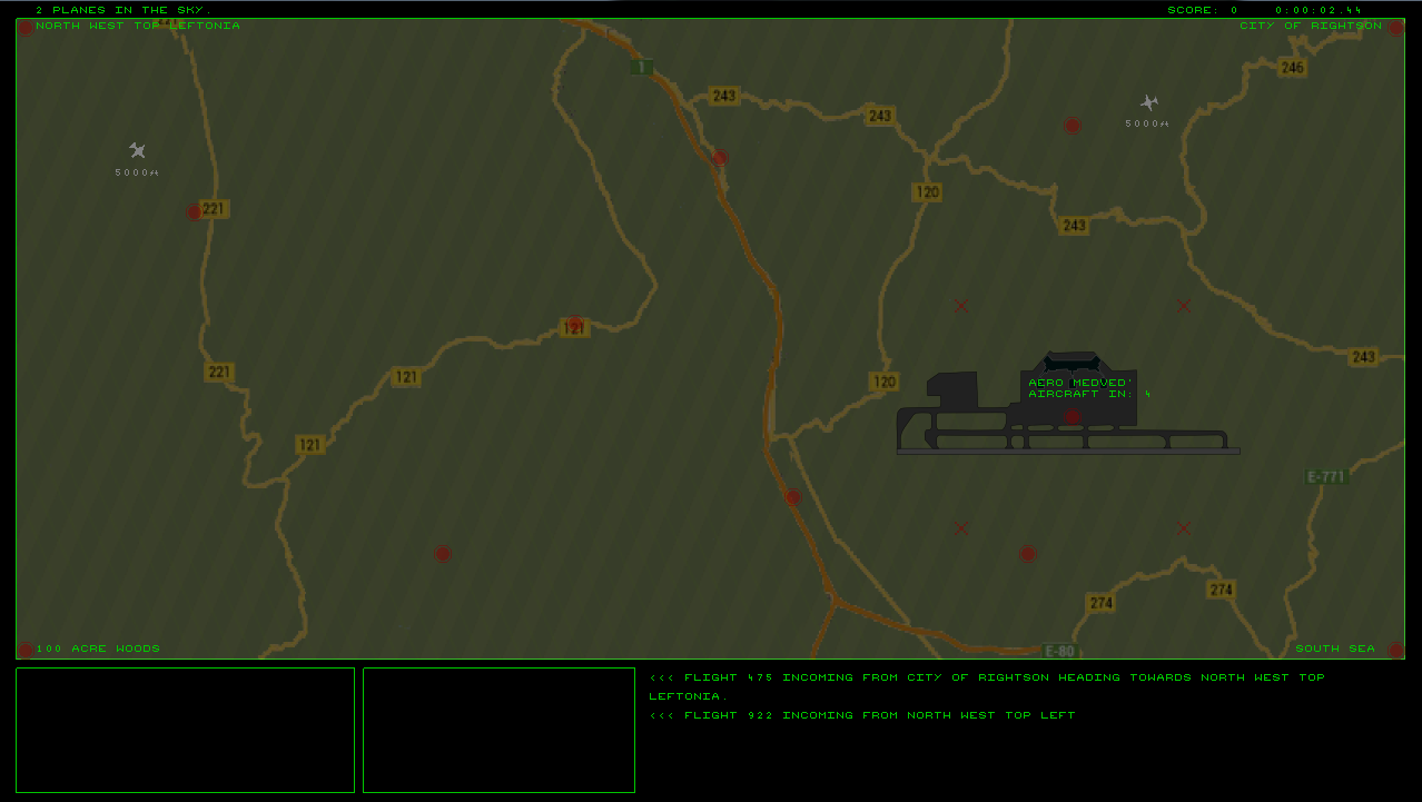 Main game play screen screenshot